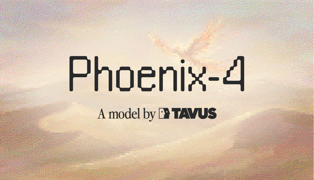 Imagem oficial do Phoenix-4 com destaque para renderização humana em tempo real