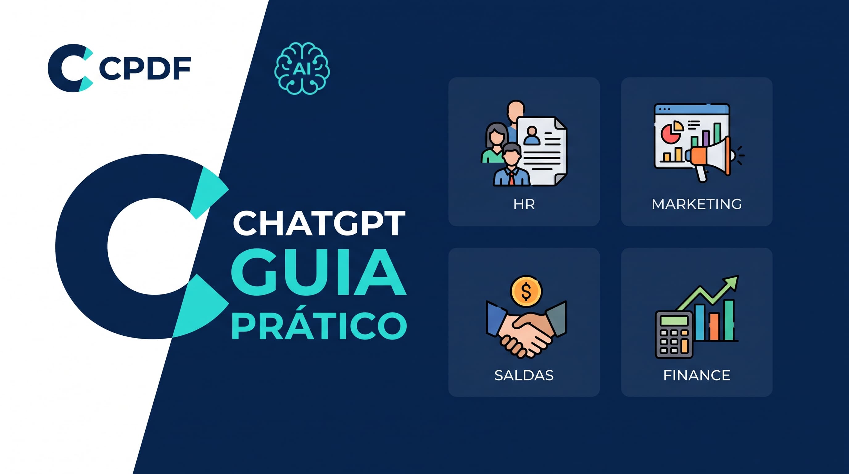 ChatGPT no trabalho: guia prático por área (RH, marketing, vendas e financeiro)