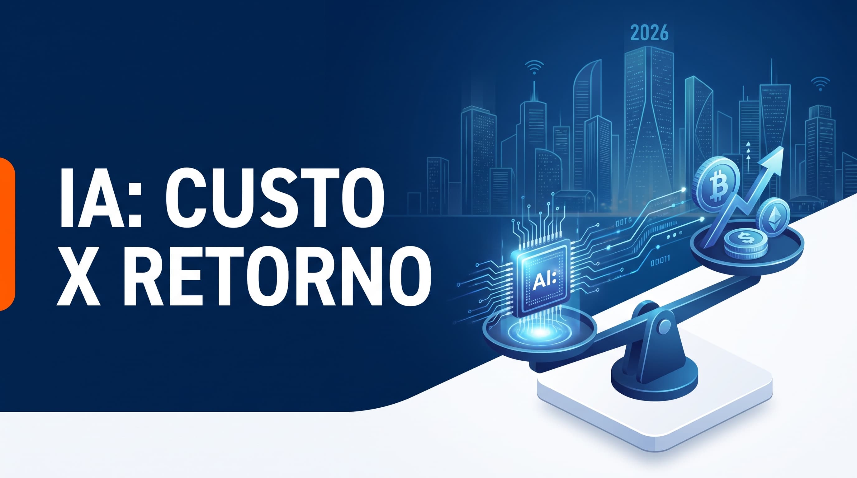 Quanto custa implementar IA numa empresa? Investimento e ROI na prática (2026)