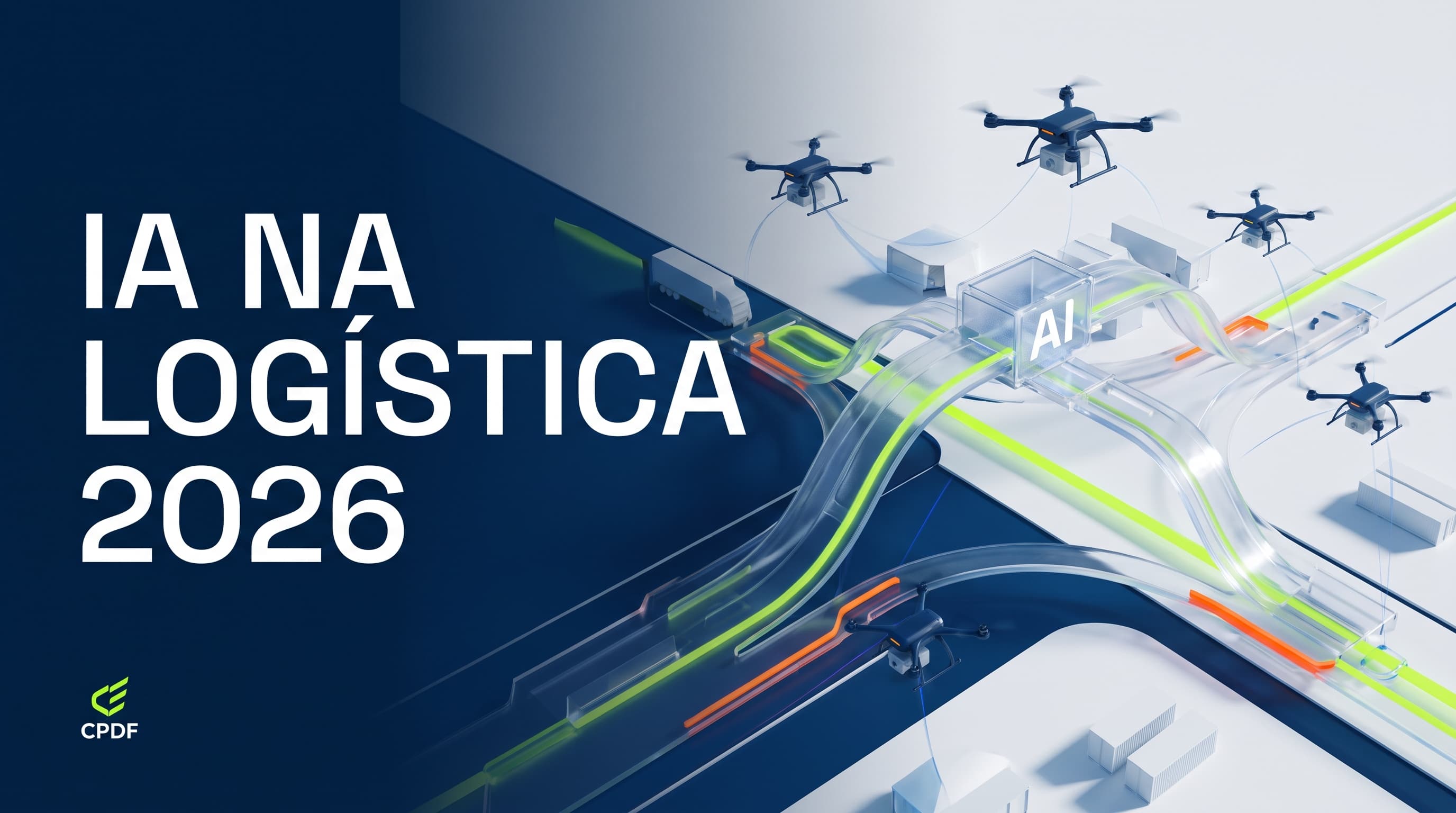 IA na logística e supply chain: aplicações práticas em 2026