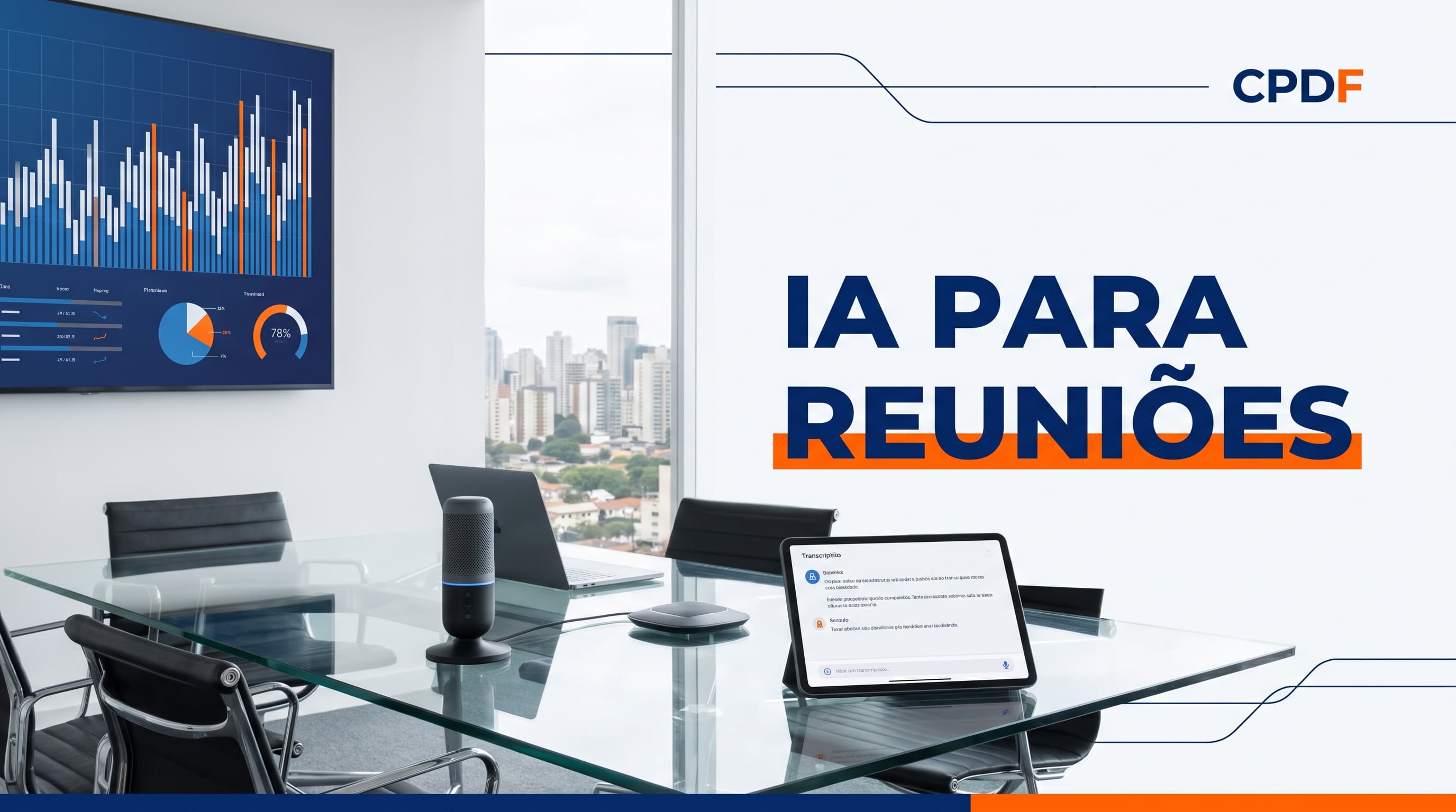 IA para reuniões: como transcrever e resumir reuniões automaticamente