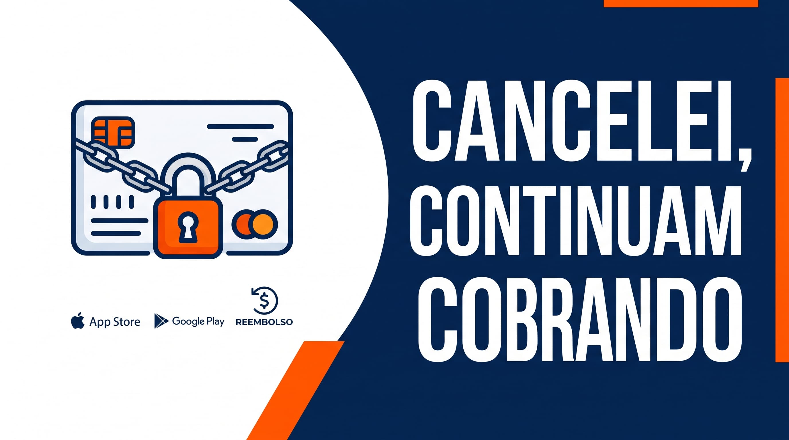 Cancelei e continuo sendo cobrado: assinatura presa na App Store, no Google Play e como pedir o estorno