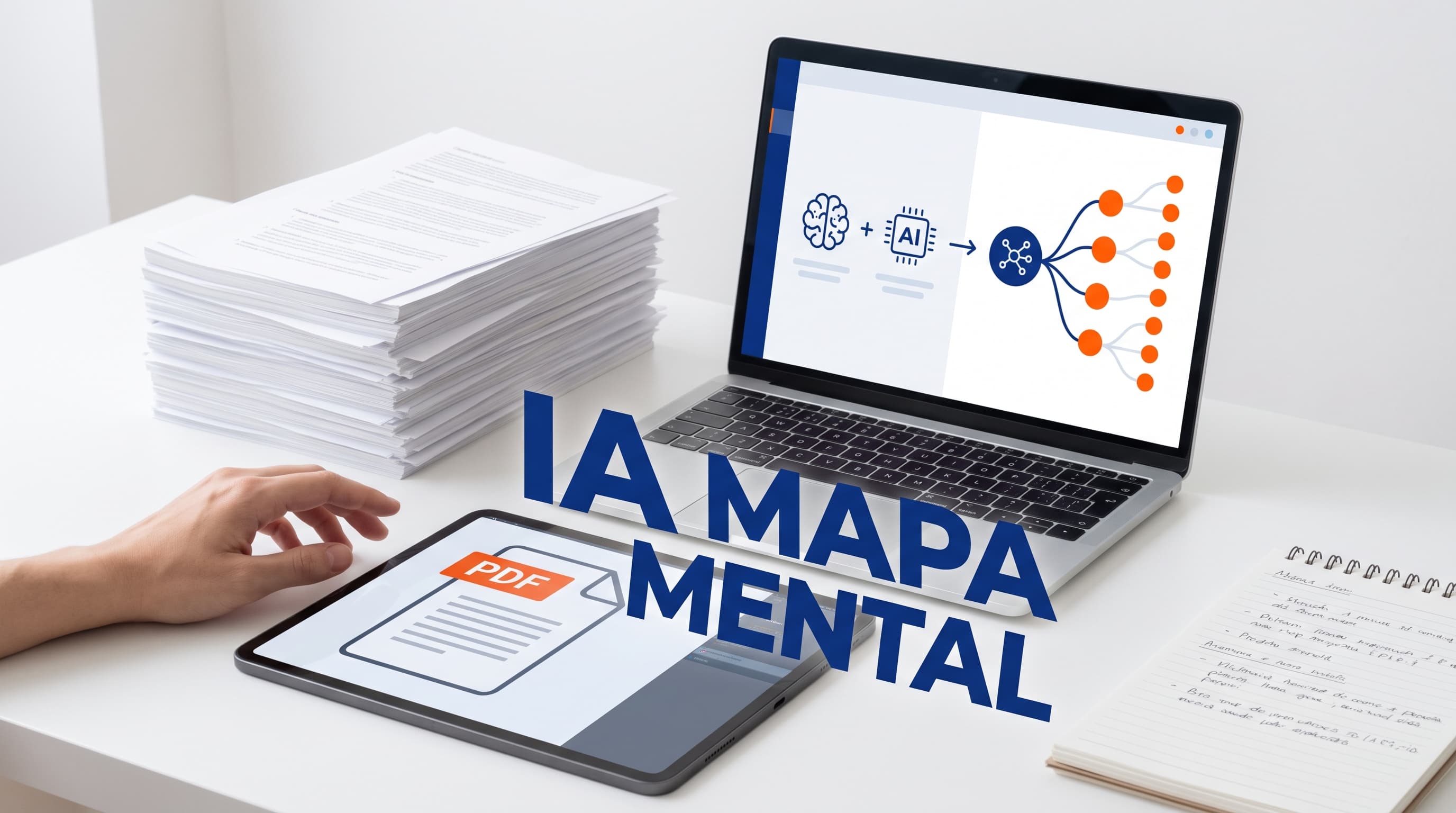 IA para fazer mapa mental: como transformar matéria, PDF e anotação em mapa em minutos