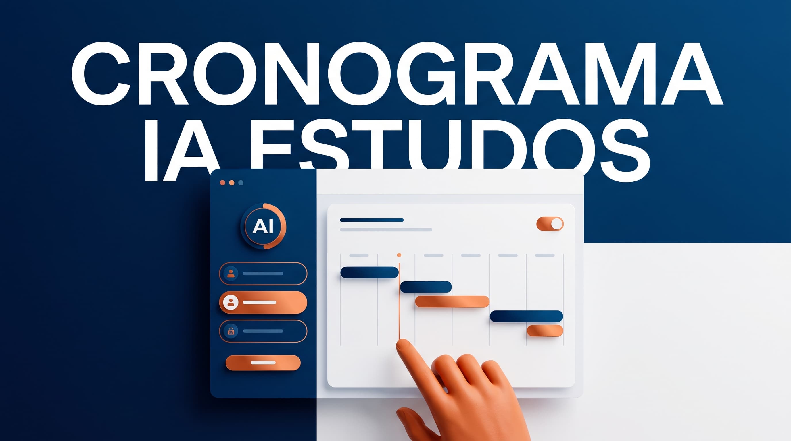 IA para cronograma de estudos: como dividir a matéria até a data da prova