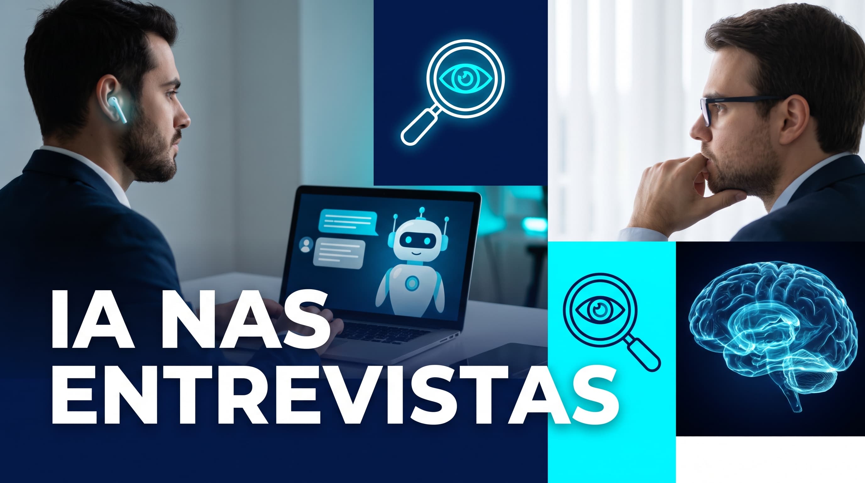 Candidato usando IA na entrevista remota: os sinais que o recrutador percebe e como redesenhar a prova
