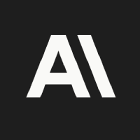 Logo da Anthropic, criadora do Claude, em fundo escuro