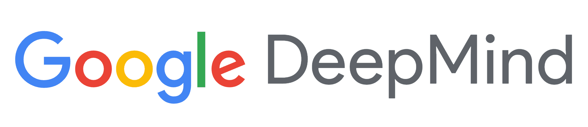 Logo da Google DeepMind em fundo branco