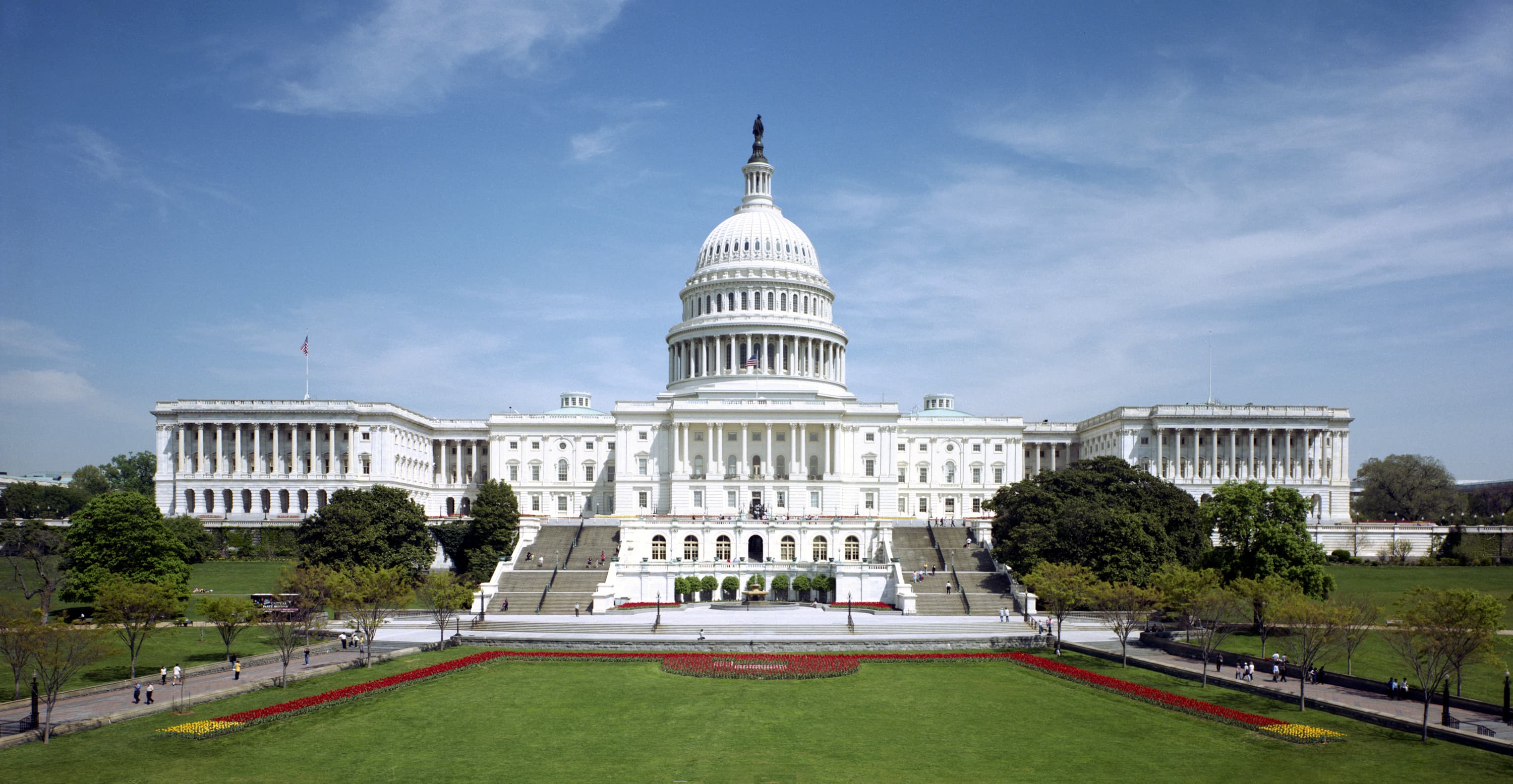 Fachada oeste do Capitólio dos Estados Unidos