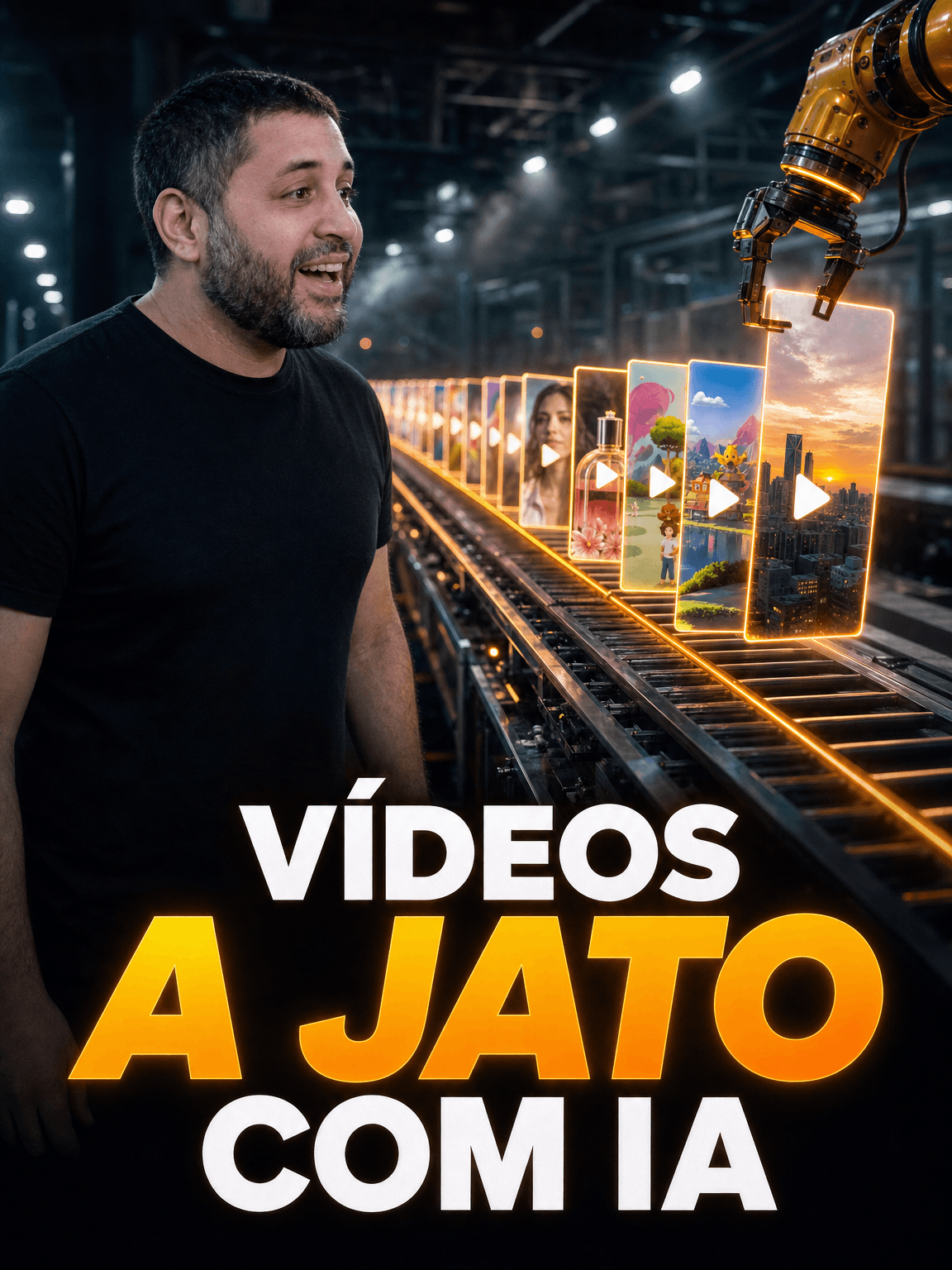 Vídeos a Jato com IA