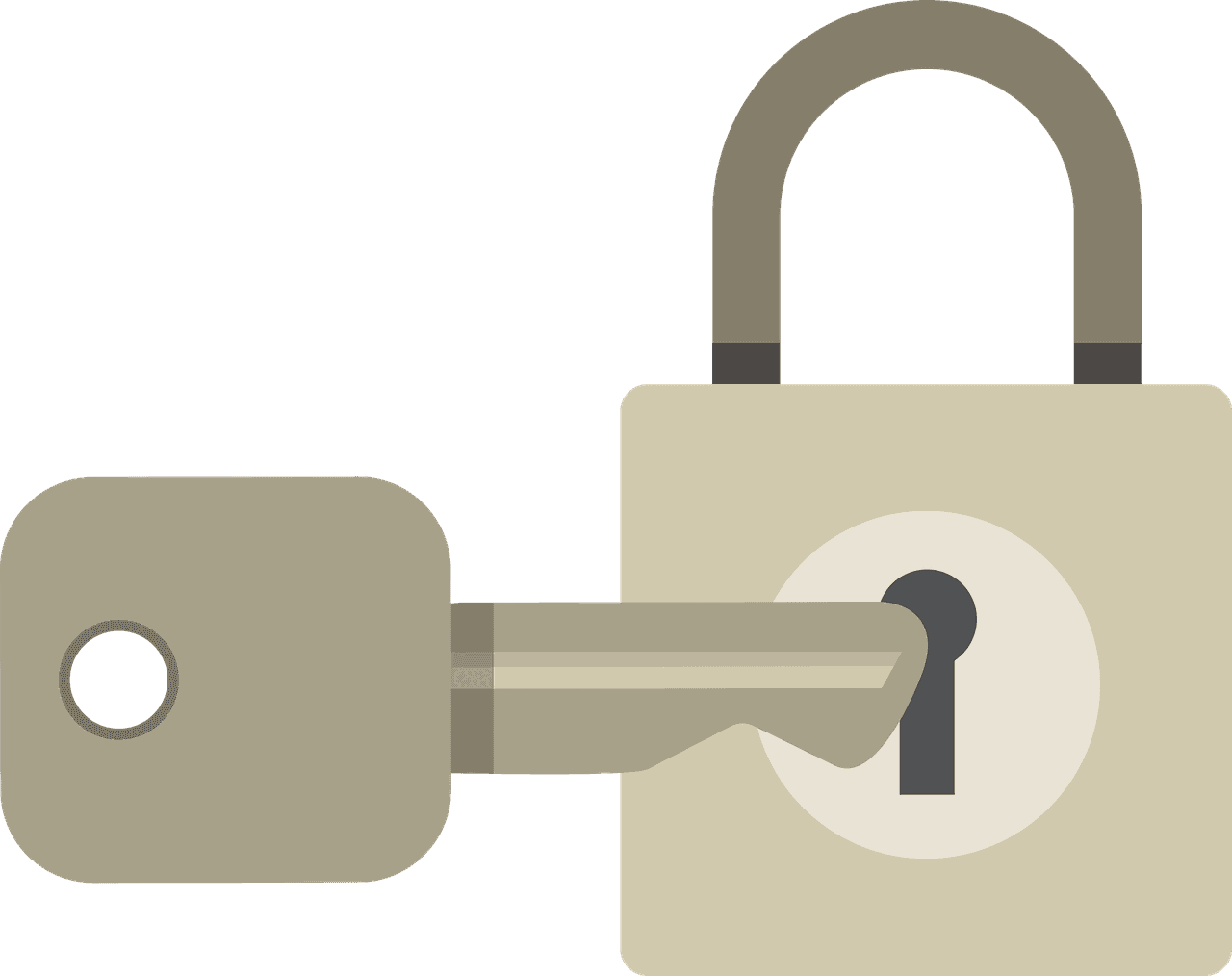 Cadeado representando segurança de senha