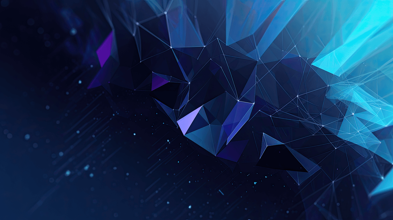 Abstração tecnológica representando IA e velocidade de geração de imagens