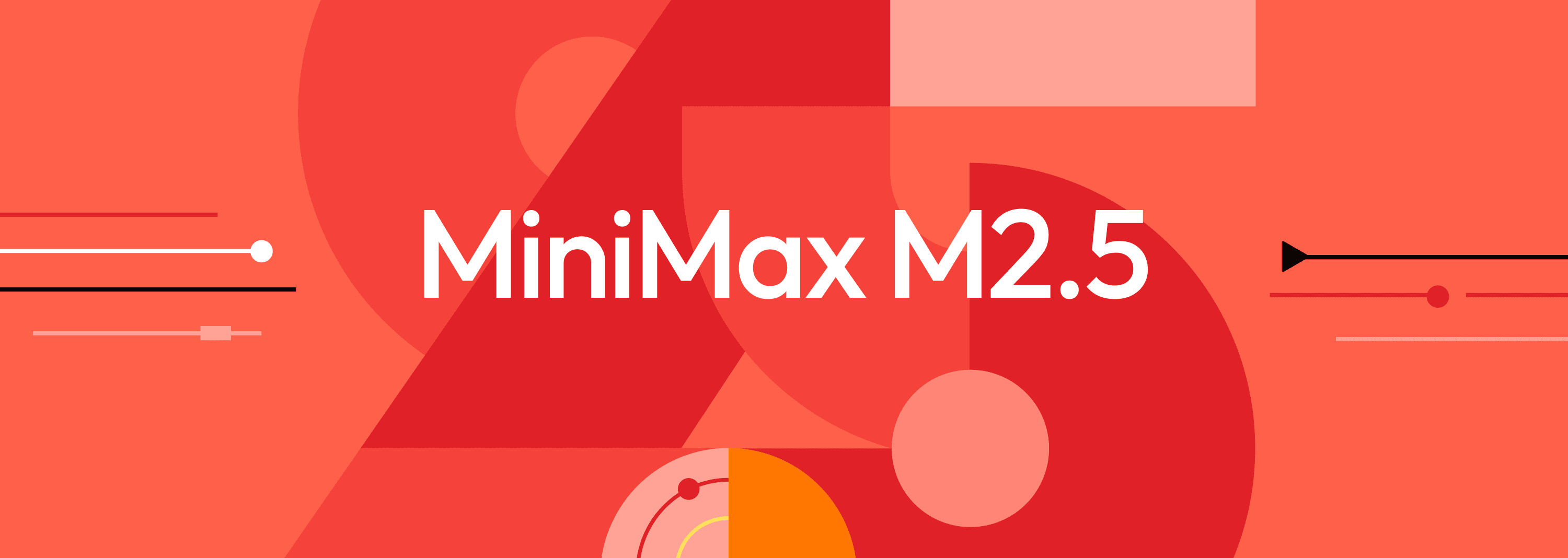 Imagem oficial do anúncio do MiniMax M2.5