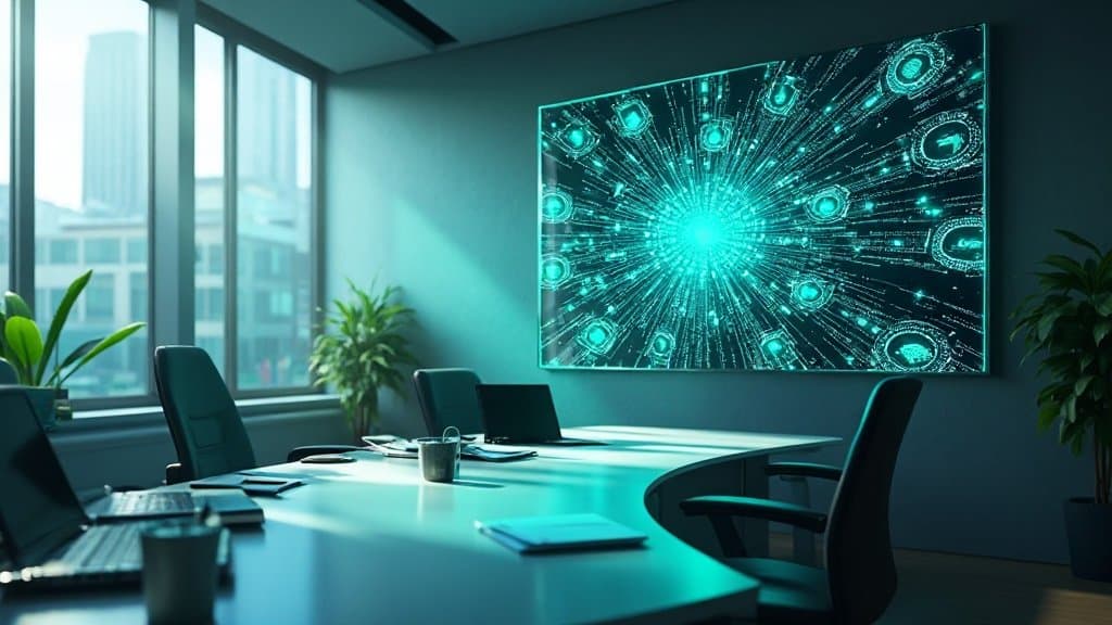 Logo da Meta Platforms em fundo transparente