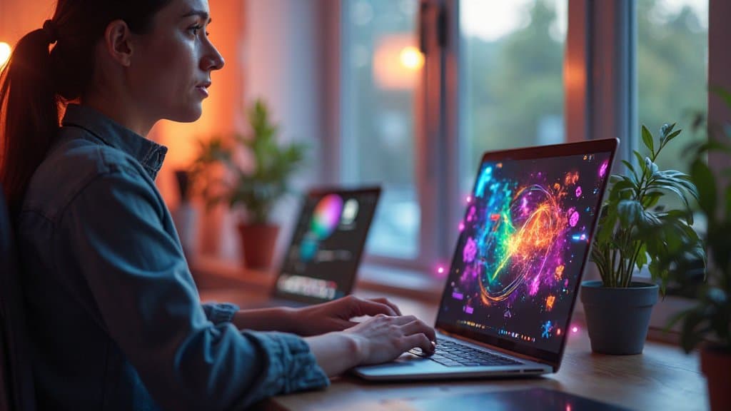 Logo NotebookLM em destaque sobre fundo colorido