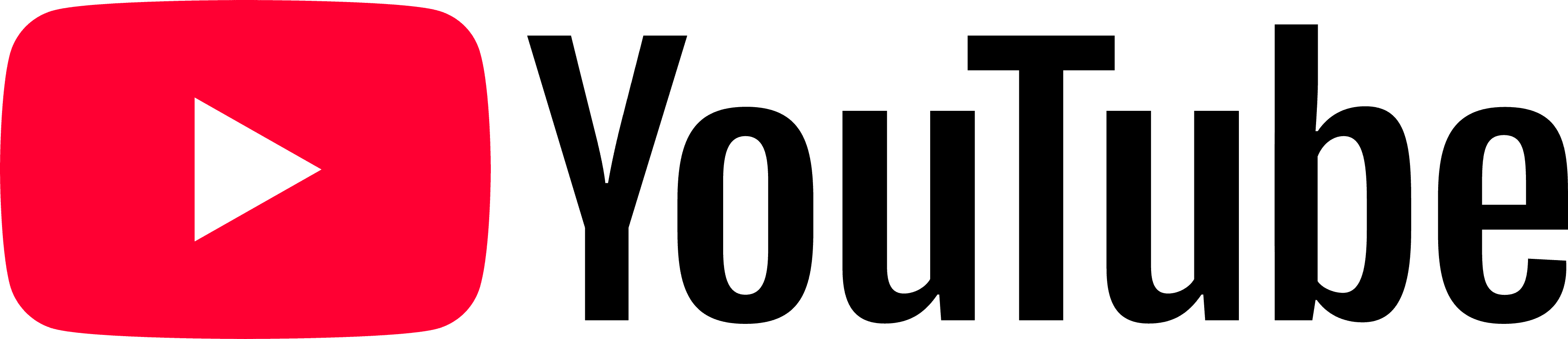 Logo do YouTube 2024 em fundo transparente