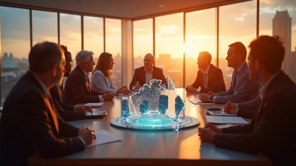 Detalhe do brasão e mastro no Parliament House em Canberra