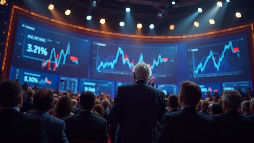 Bernie Sanders falando em evento público, close no rosto