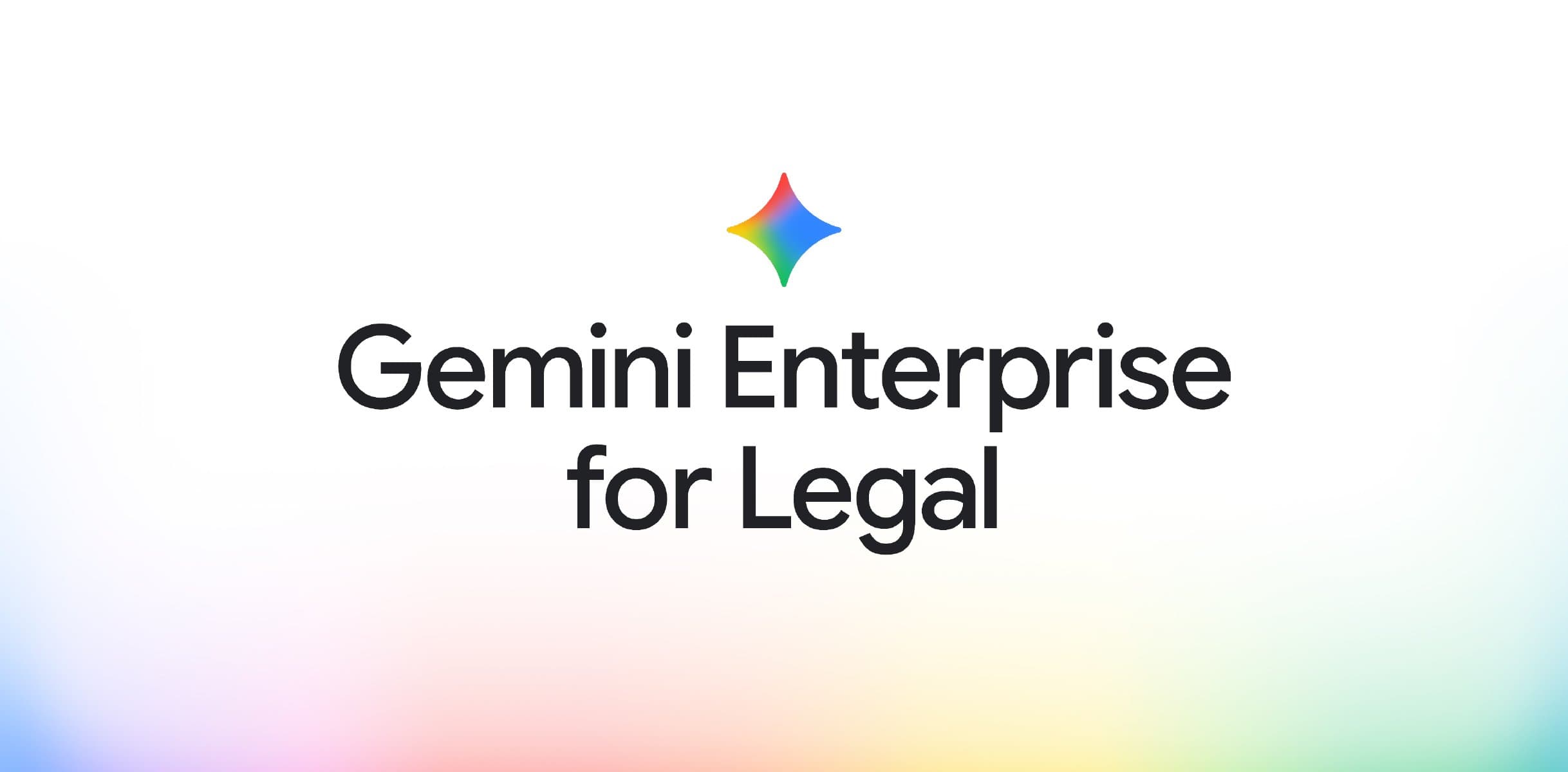 Interface do Gemini Enterprise for Legal com fluxos automatizados