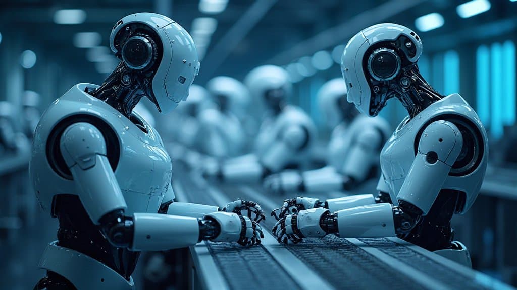 Demonstração oficial do Gemini Robotics 2 com robôs Apollo e Duo, imagem de capa do anúncio