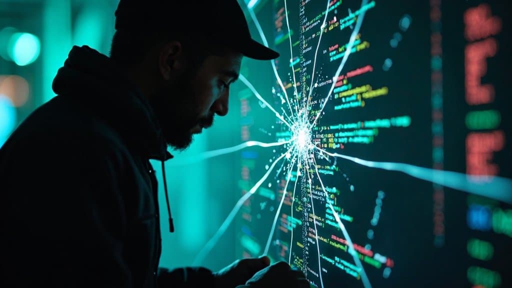 Corredor de data center com racks de servidores, ilustrando impacto amplo das vulnerabilidades em PHP