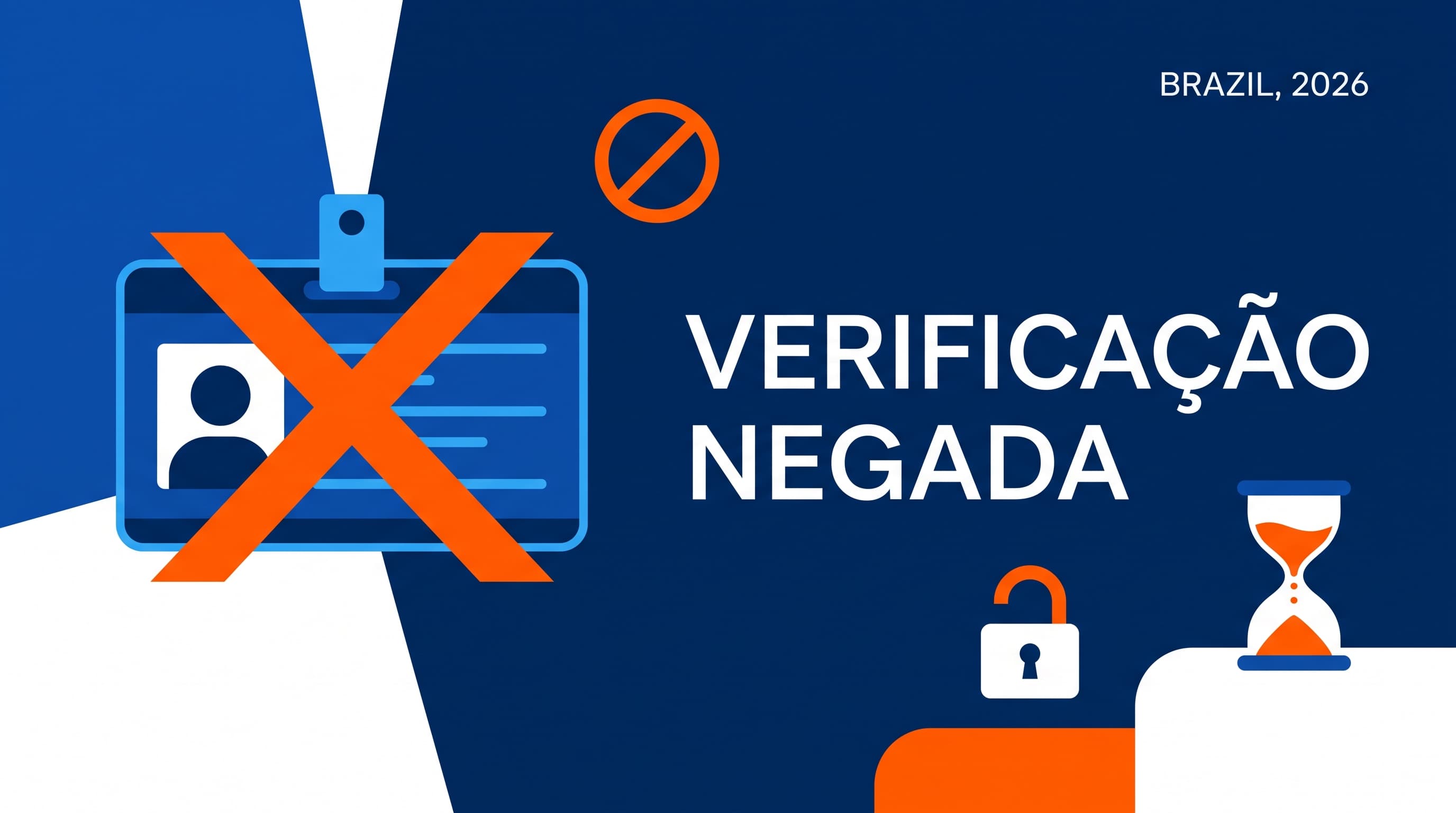 Verificação de estudante ou professor negada: por que trava, quanto demora e o que fazer (2026)