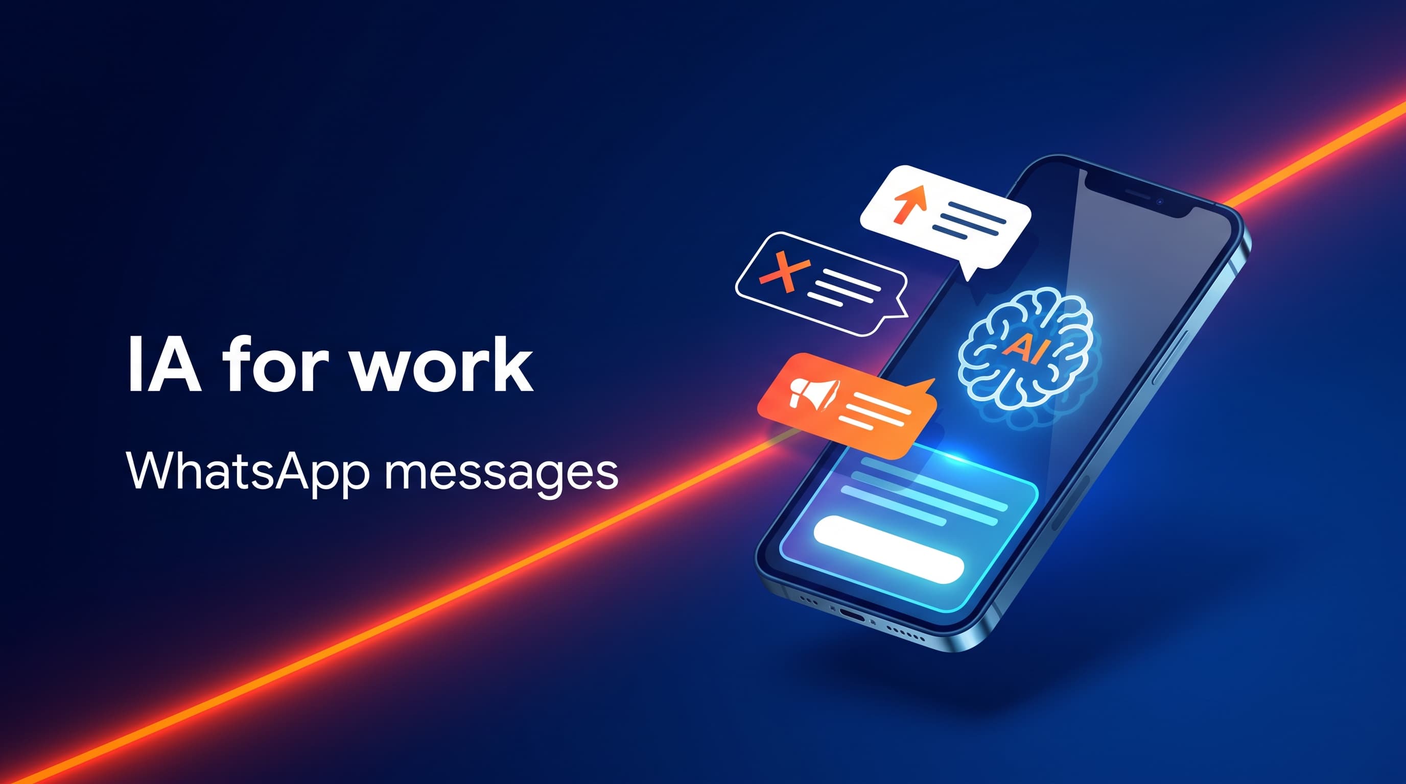 IA para escrever mensagem de WhatsApp do trabalho: cobrar, recusar e avisar sem soar grosseiro