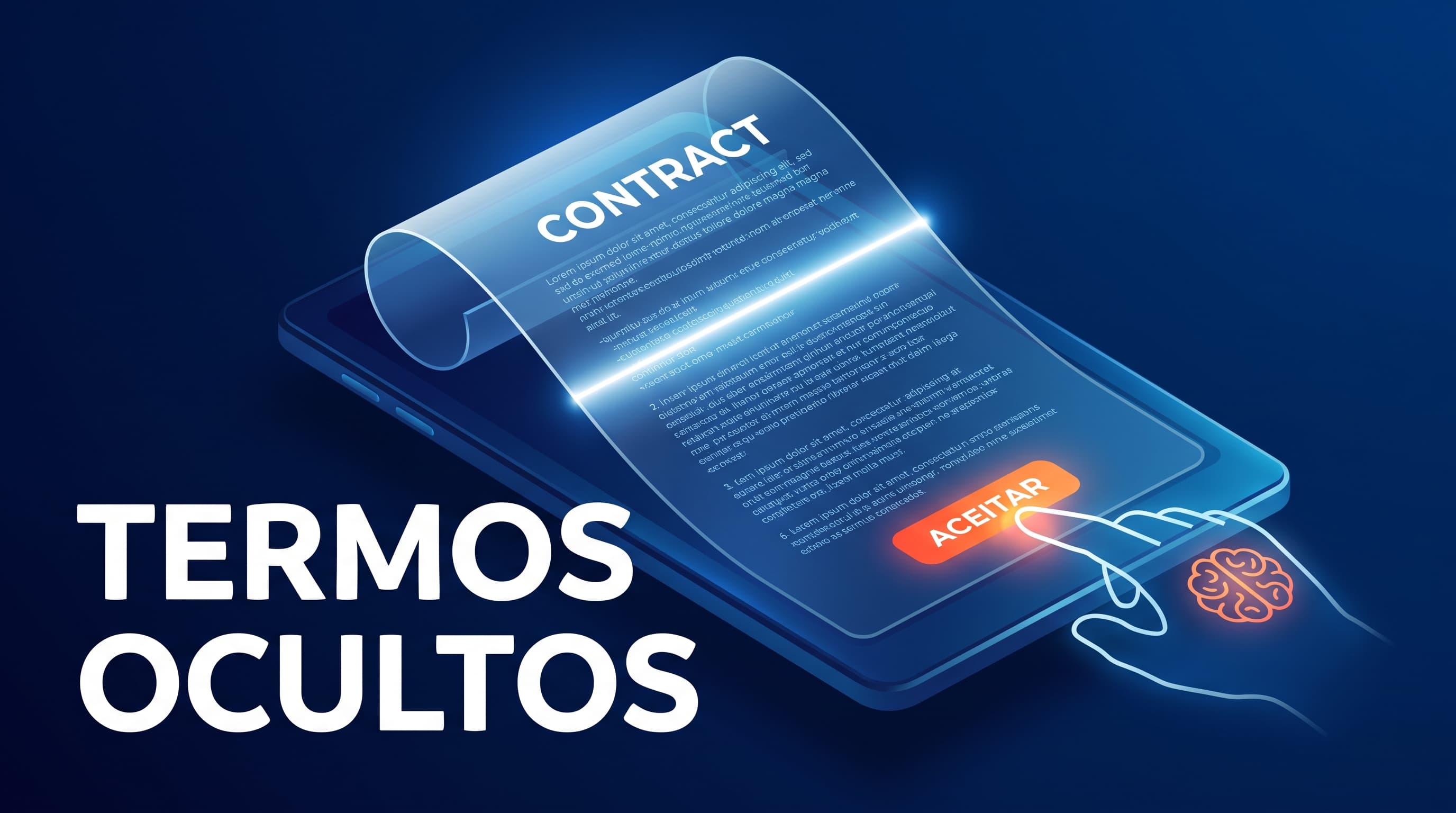 IA para ler termo de uso: o que você aceita sem perceber num contrato de adesão