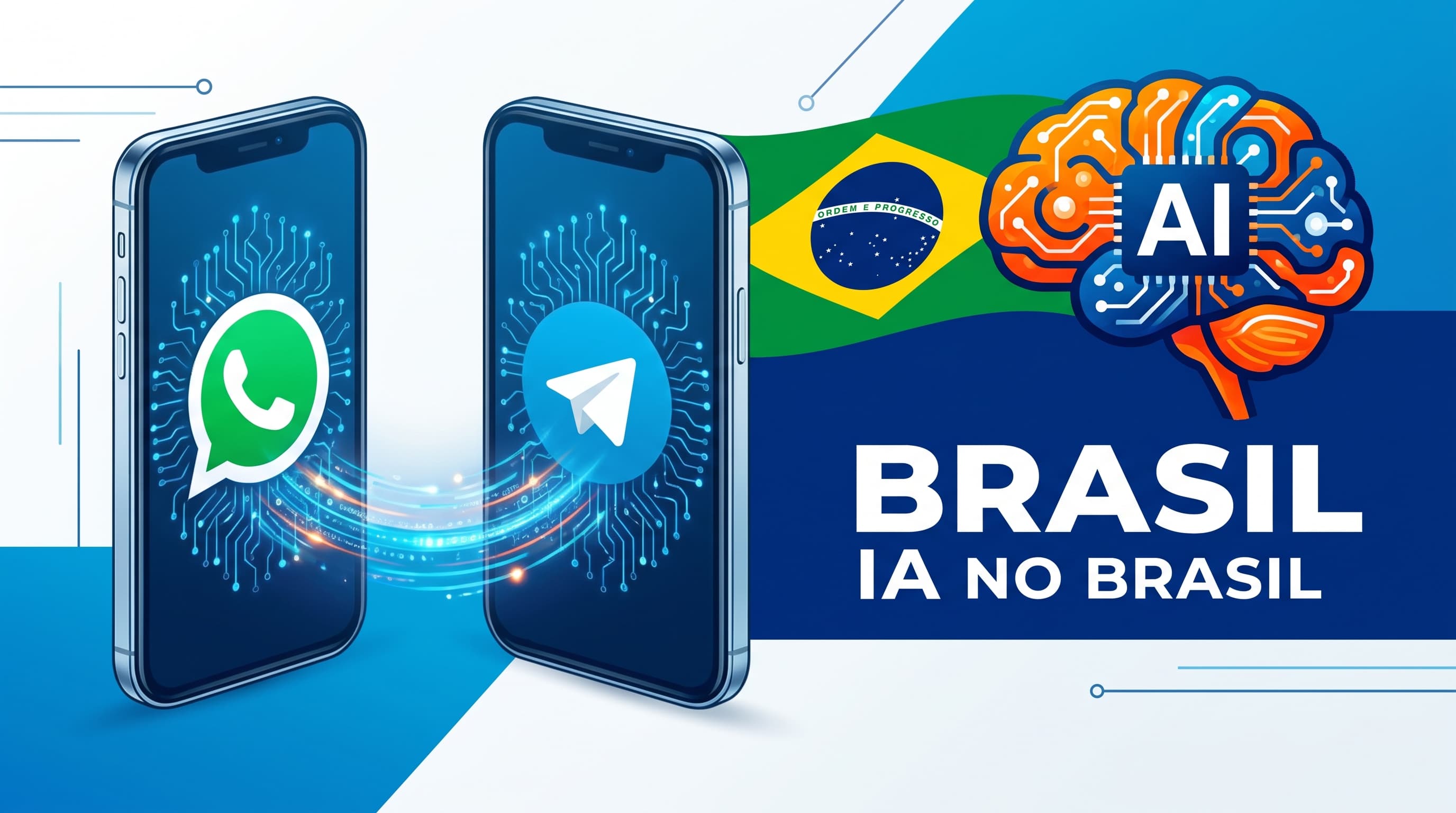 Grupos de WhatsApp e Telegram sobre IA no Brasil