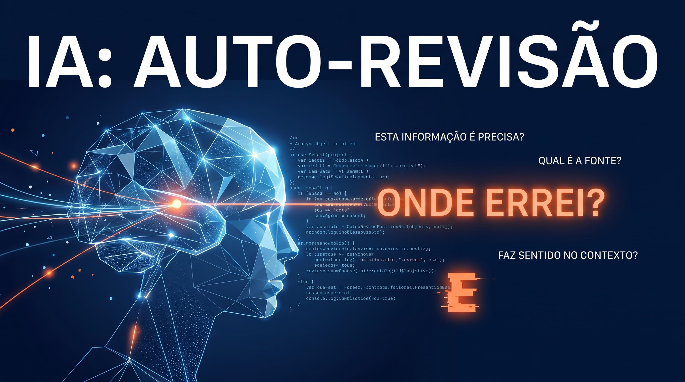 Pedir pra IA revisar a própria resposta: as perguntas que fazem ela achar o erro sozinha