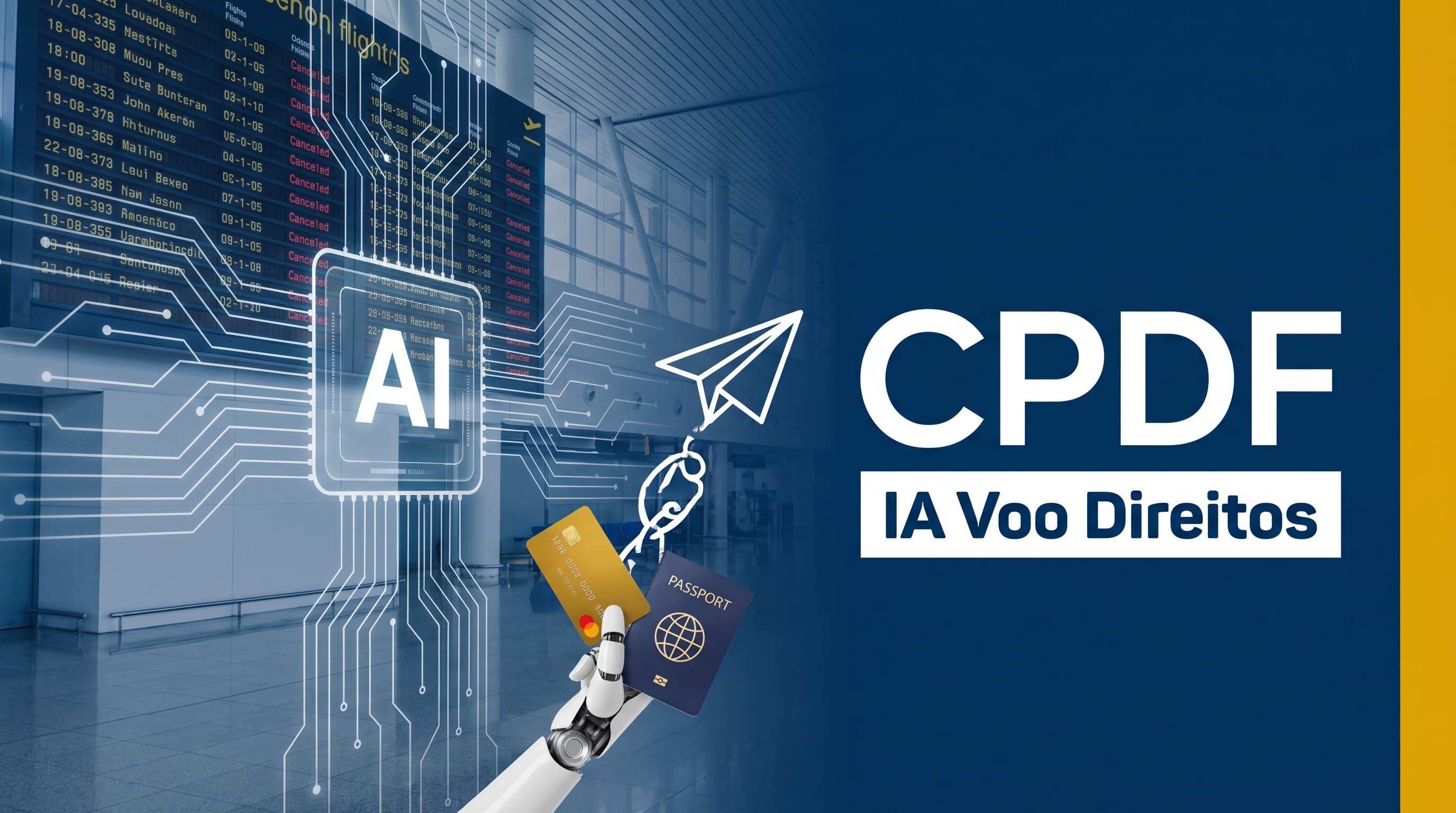 Voo atrasado ou cancelado: como usar a IA para pedir assistência, reembolso e indenização