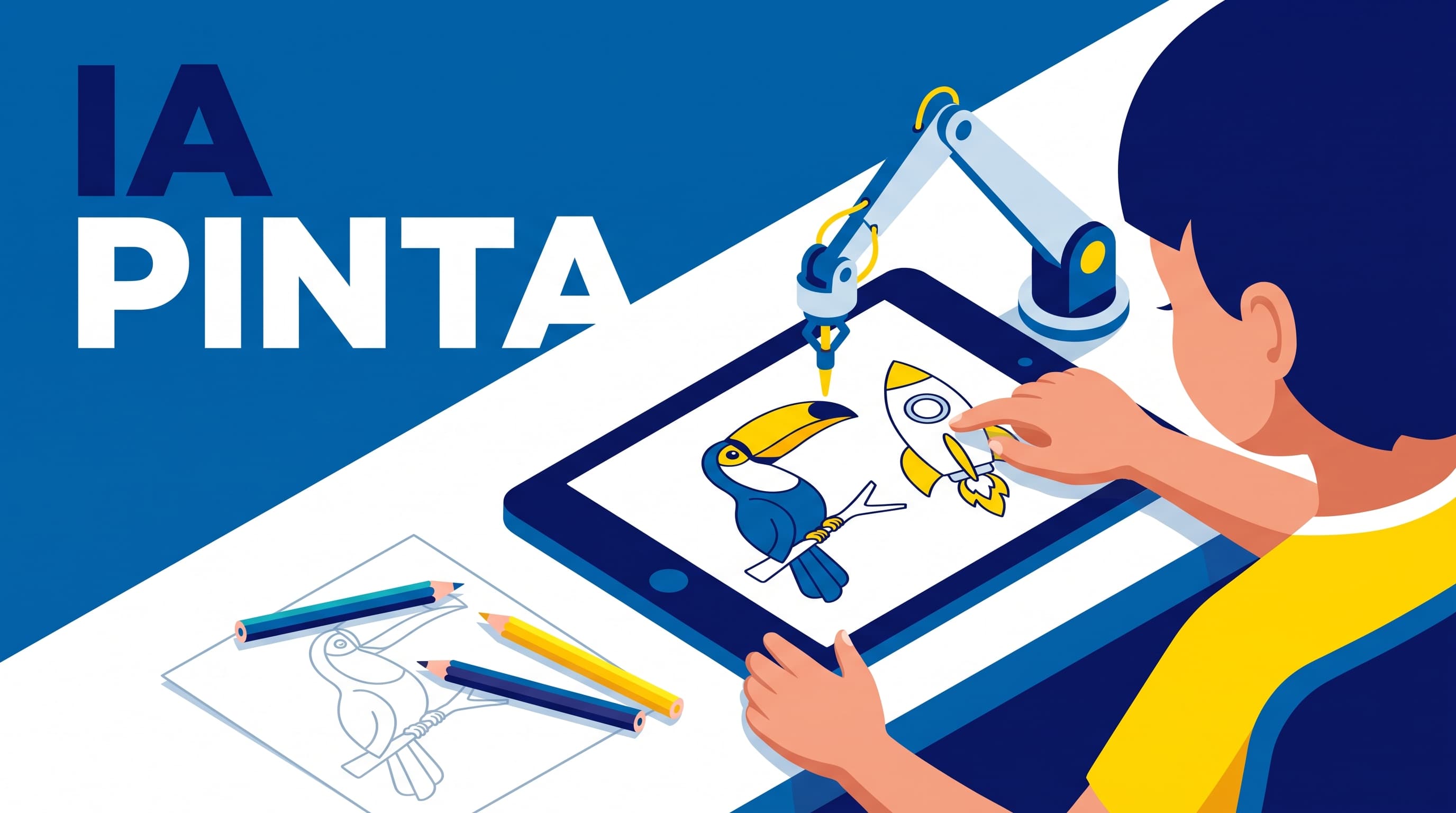 Desenho para colorir com IA: como gerar páginas para imprimir com o tema que a criança pedir