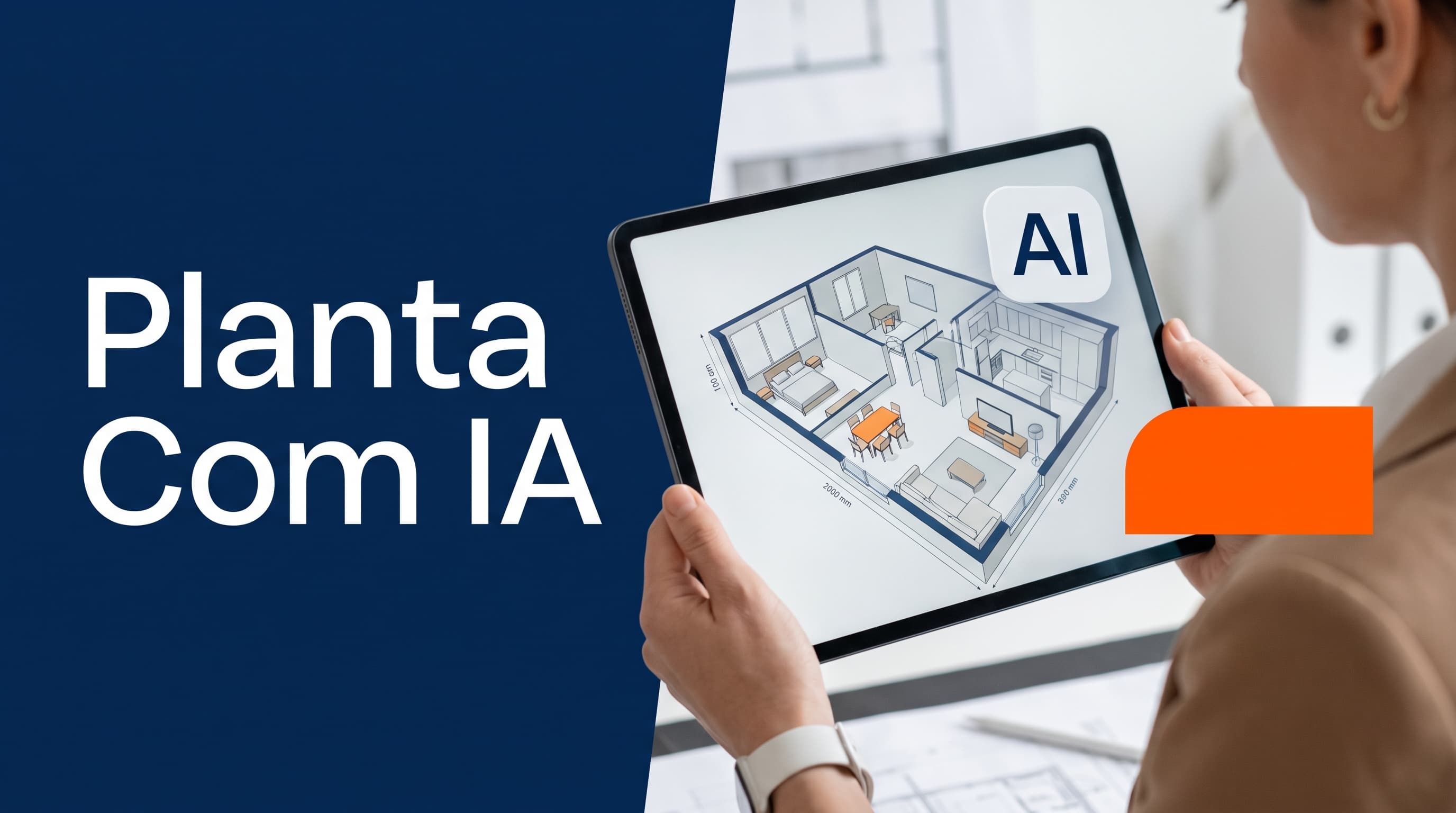 Planta de casa com IA: como gerar o layout, testar os móveis e levar para o arquiteto