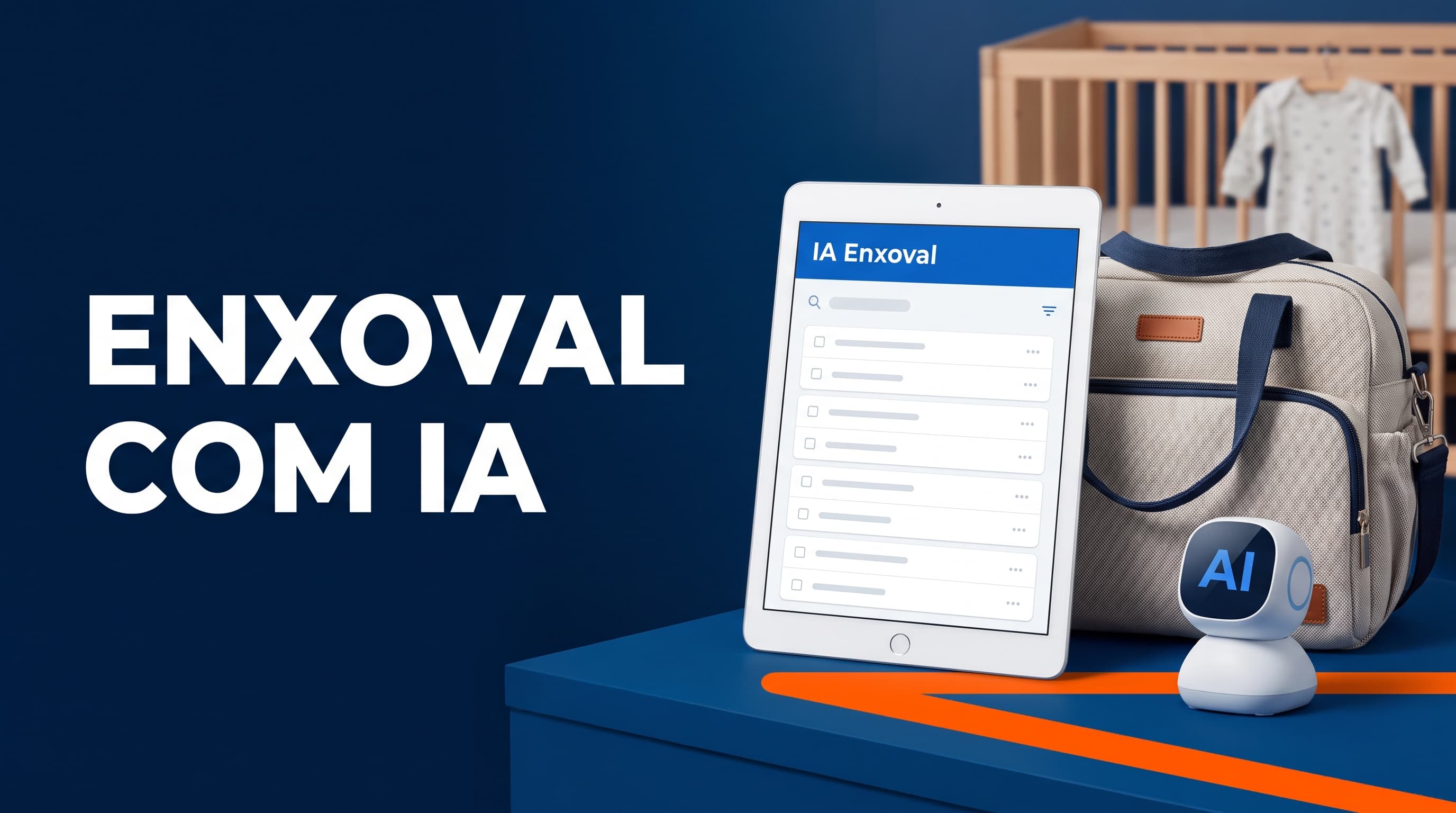 IA para montar o enxoval do bebê: lista por prioridade, mala da maternidade e o que dá para não comprar