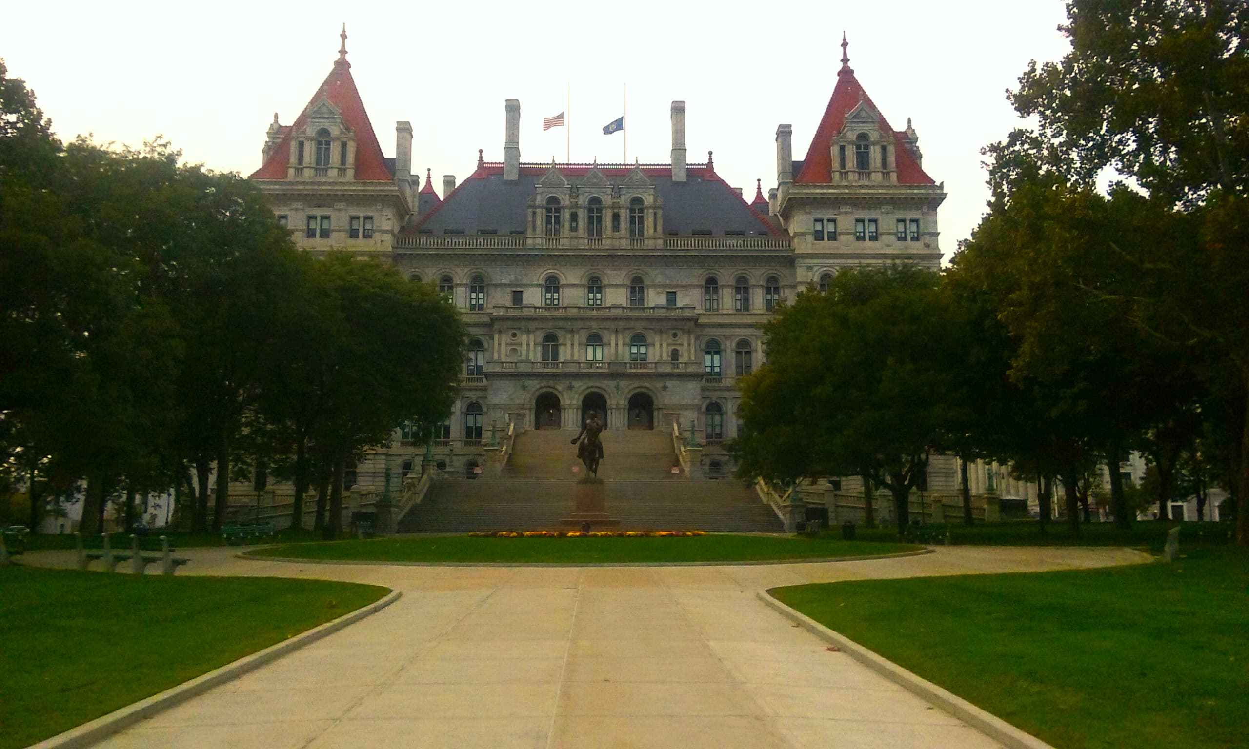 Prédio do Capitólio do Estado de Nova York em Albany