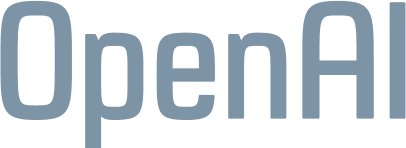 Logotipo da OpenAI em fundo transparente